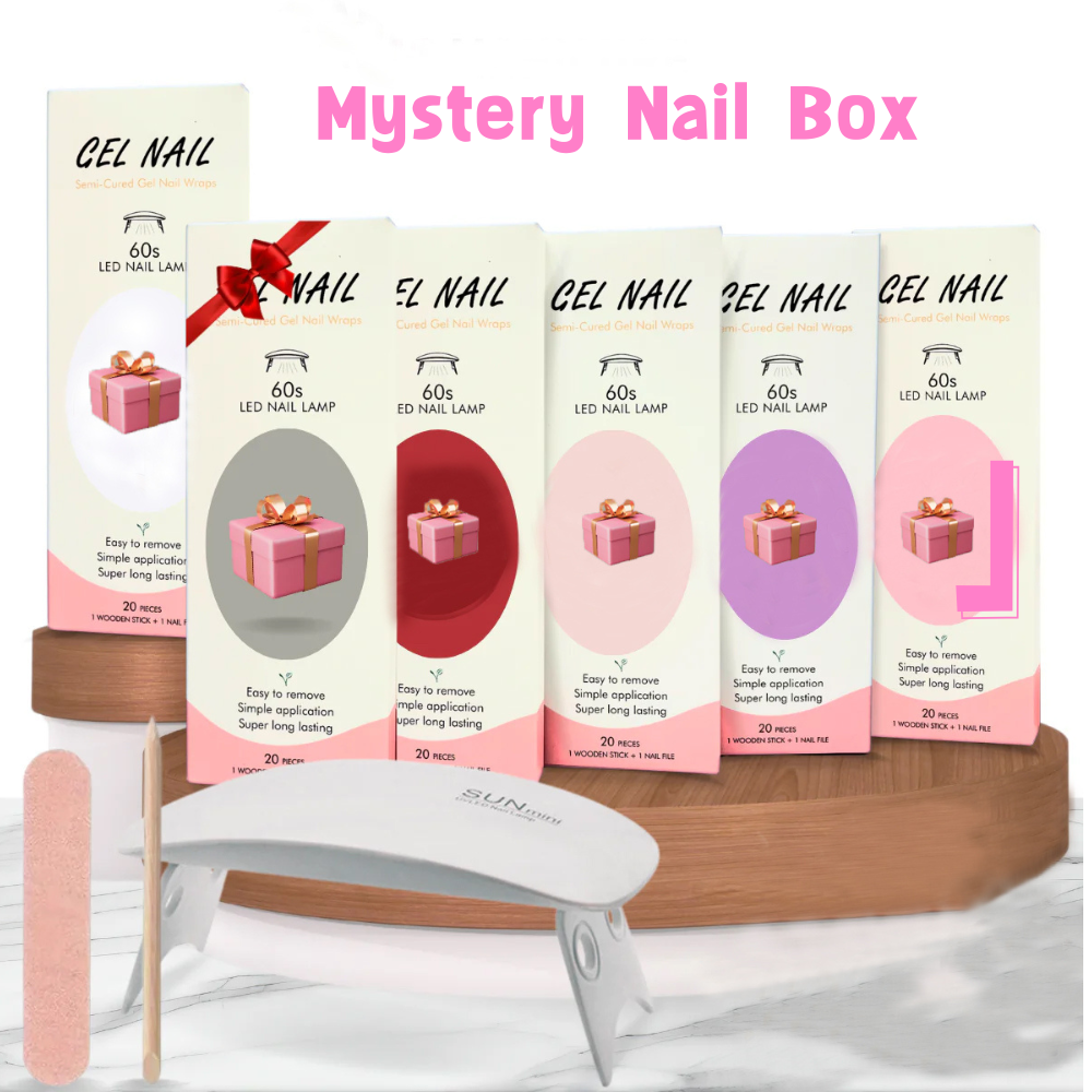 Seventeen UV gel nails mystery Box