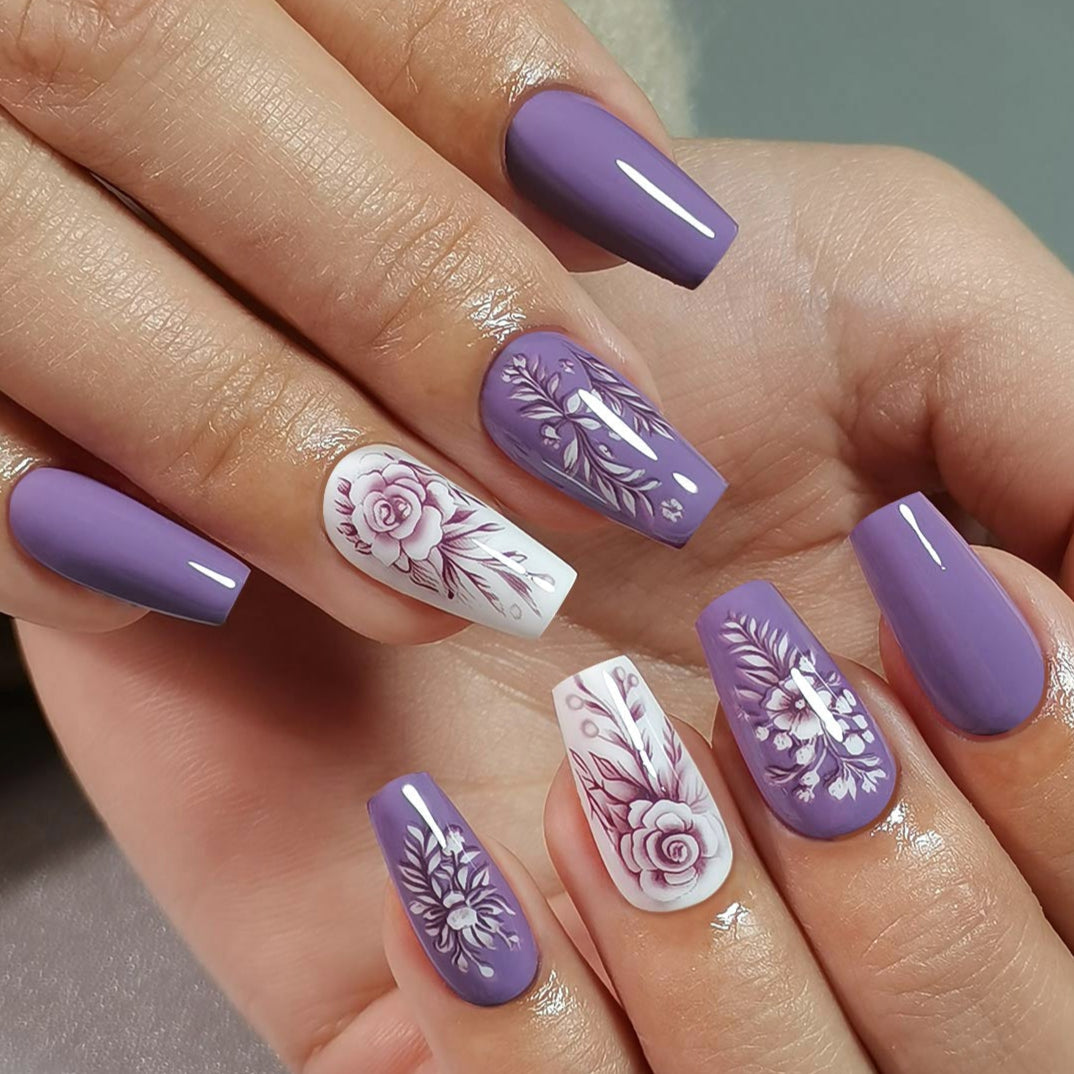 Gel Press On Nails 16 Sizes-32 Pcs Kit X004LBSWWN