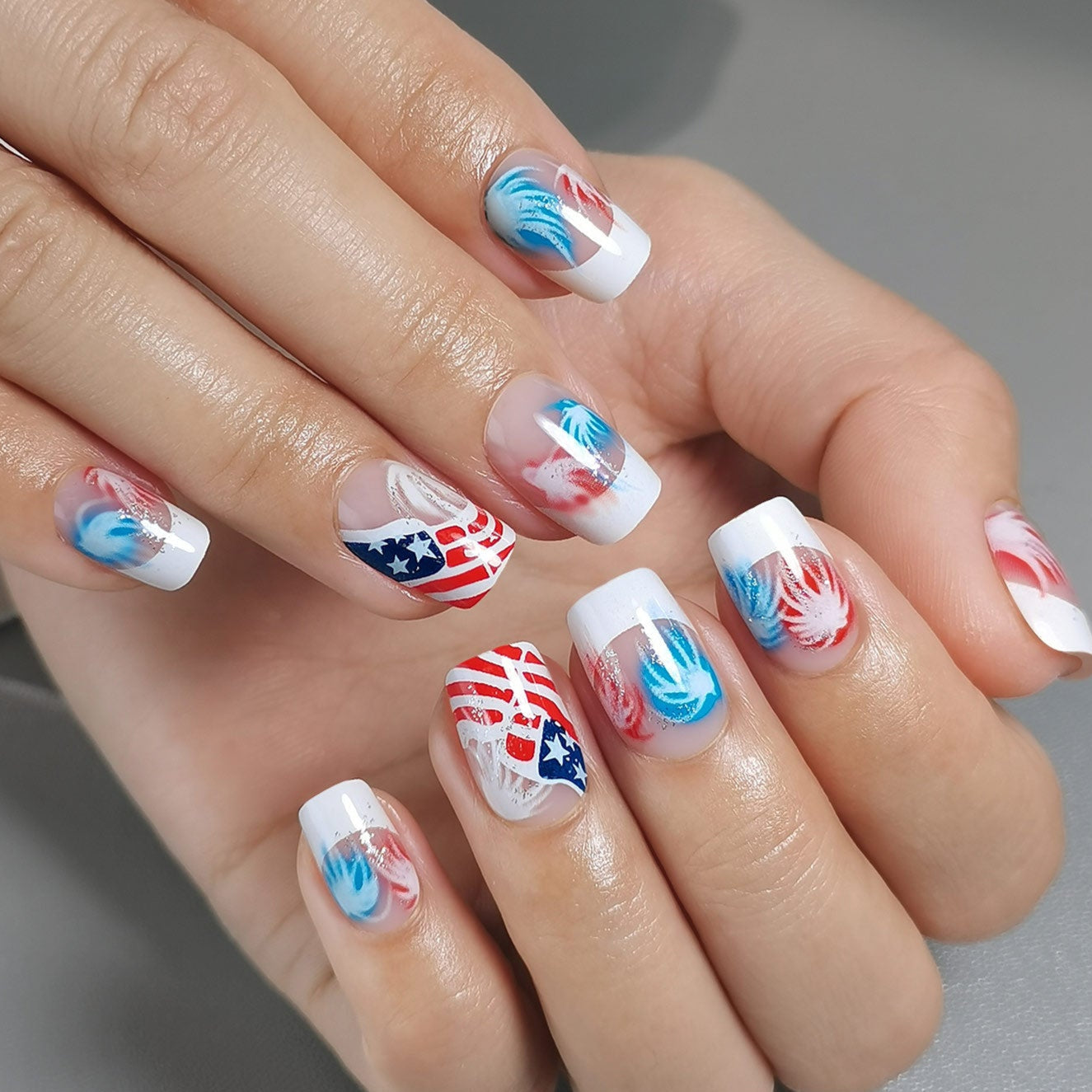 Gel Press On Nails 16 Sizes-32 Pcs Kit X004NQ5T2R