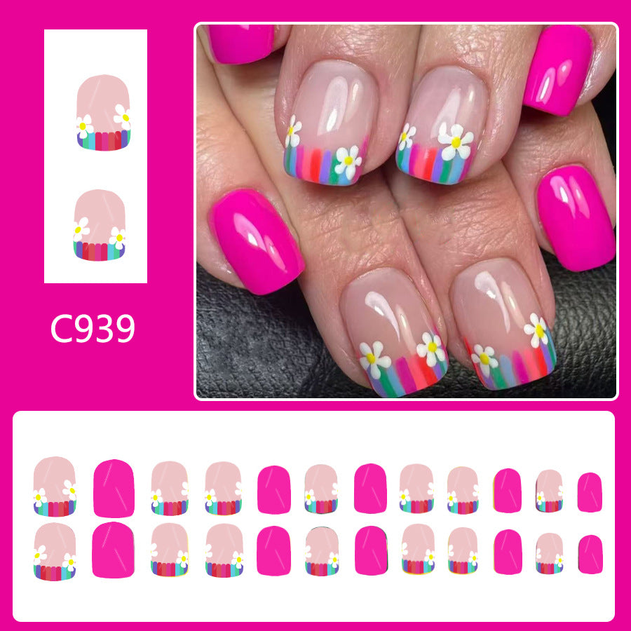 Weekly deals 15 Sizes-30 Pcs Acrylic Press On Nails X004PR30JX