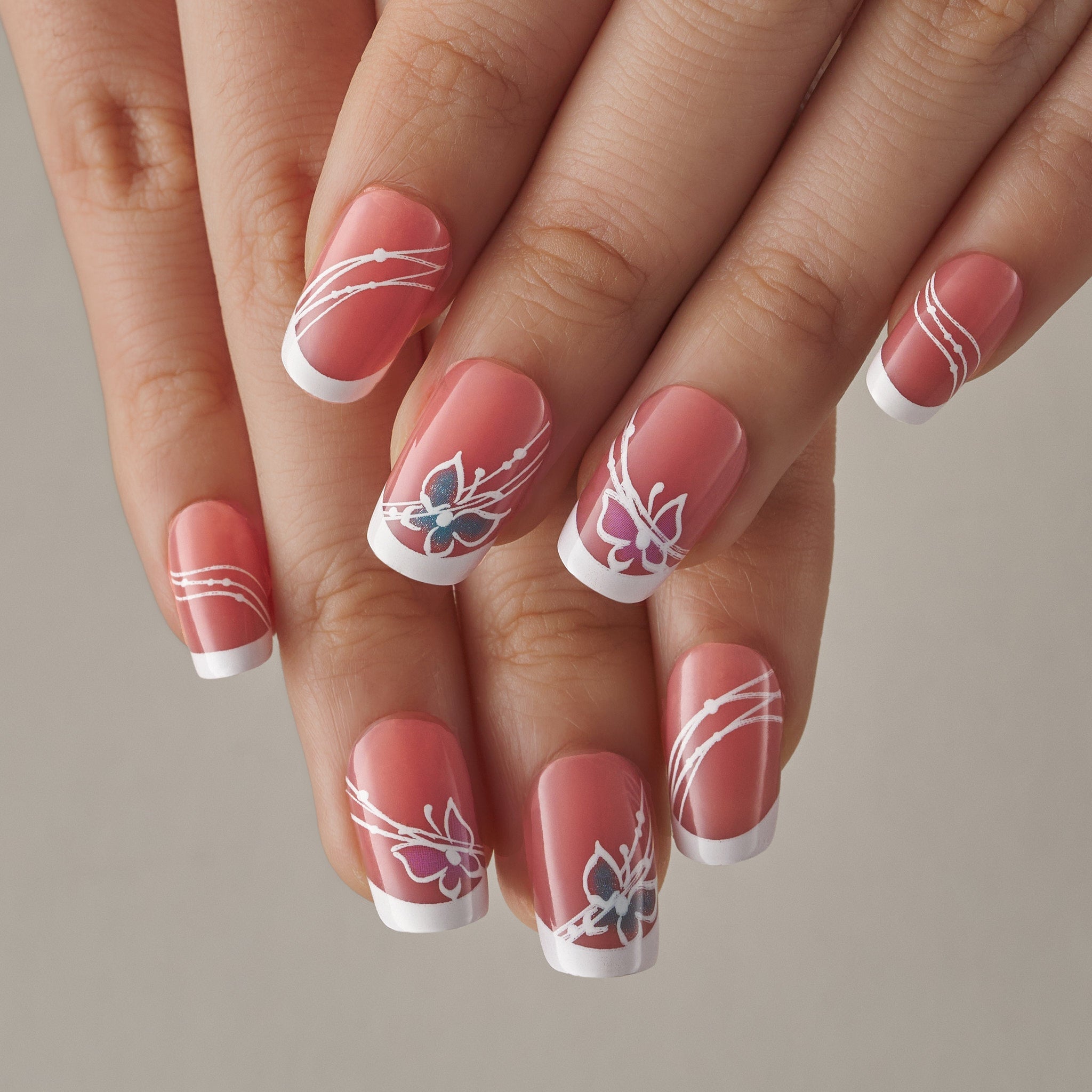 15 Sizes-30 Pcs Acrylic Press On Nails X0045FDAI1