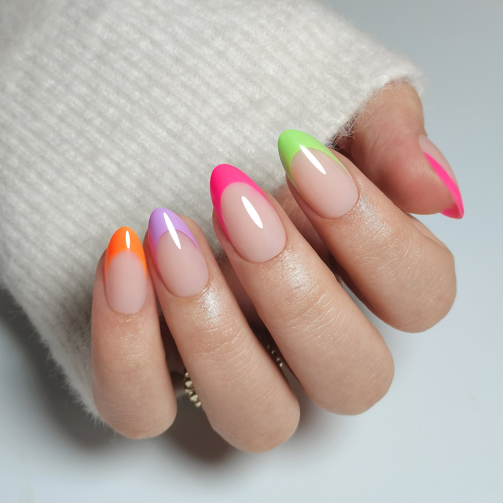 15 Sizes-30 Pcs Acrylic Press On Nails XNFS210 MH-3